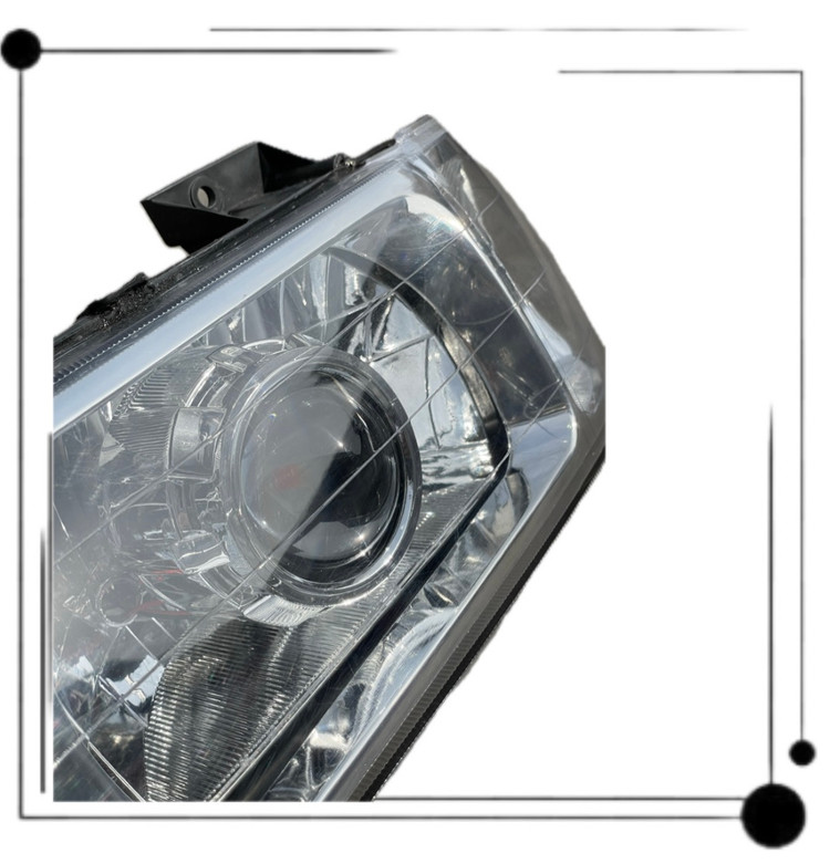 کاسه چراغ پراید لنز دار bi led پرمیوم