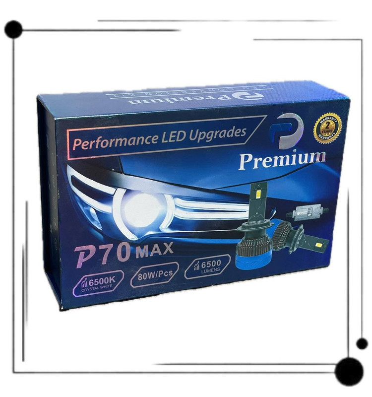 هدلایت پرمیوم مدل p70 max