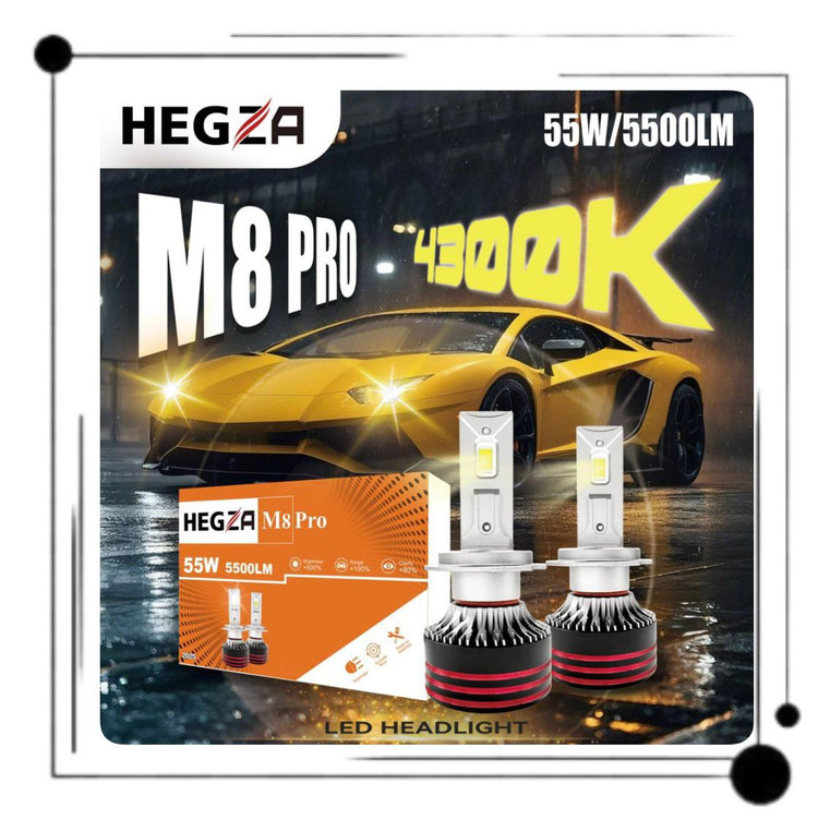 هدلایت نور نچرال هگزا مدل M8 PRO