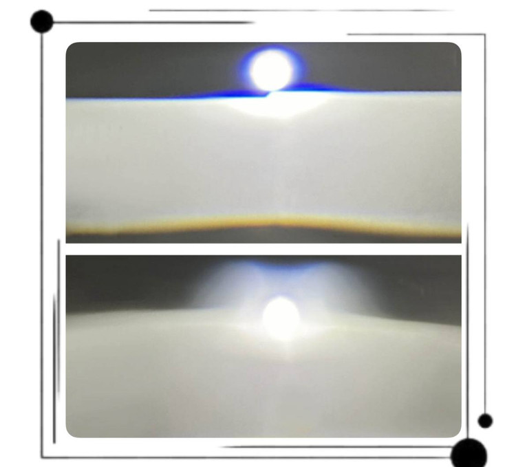 لنز LED خودرو 2.5 اینچ I4S | نصب بدون تخریب + نور HD | گارانتی یکساله هایپر نور