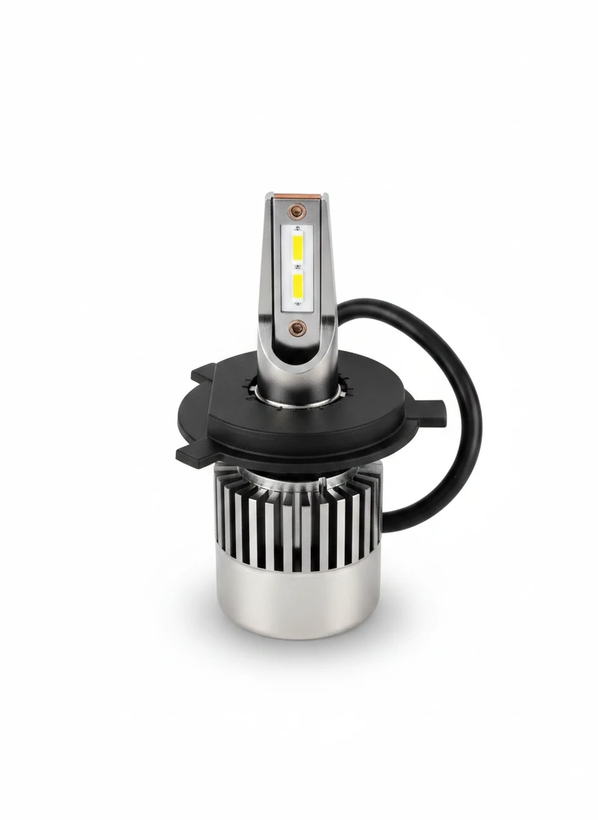 هدلایت سام SM41 پایه H4 - روشنایی فوقالعاده ۱۶۰۰۰ لومن با چیپ CSP